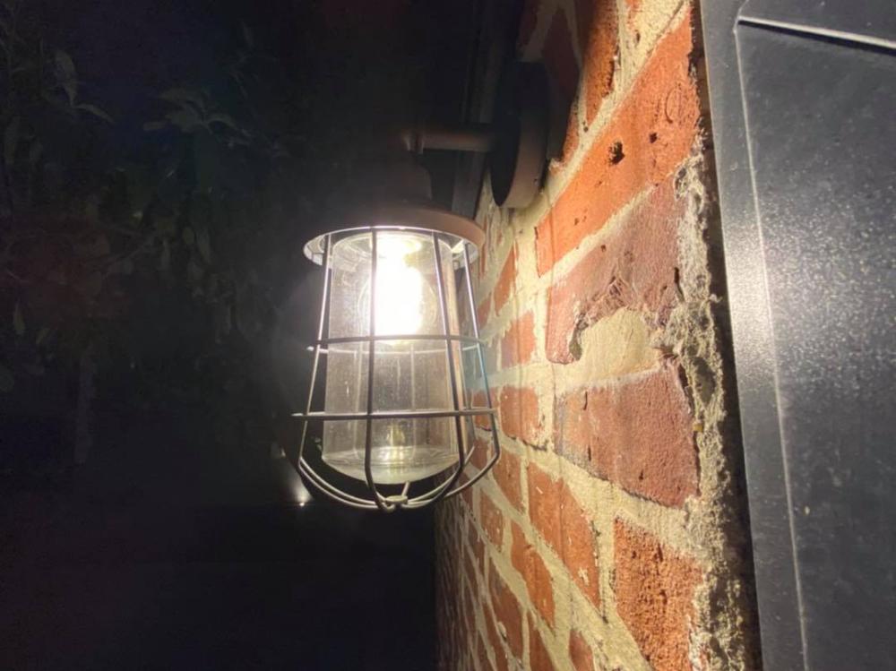 Pose de lumière extérieure